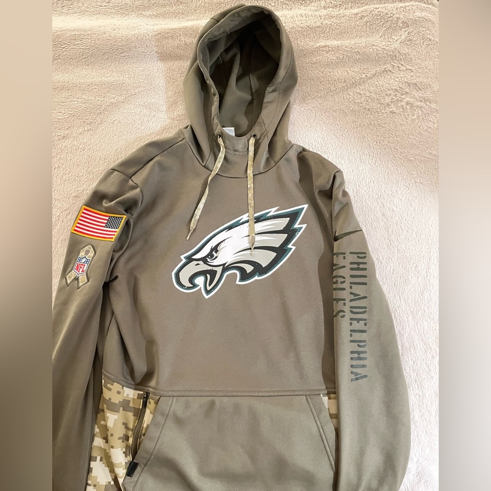 Brand New Nike Salute to Service Philadelphia Eagles Sweatshirt Hoodie